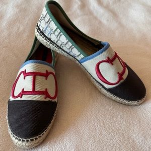Carolina Herrera canvas espadrilles